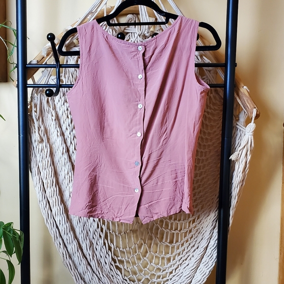 Vintage Holt Renfrew Silk Blouse - Picture 1 of 3